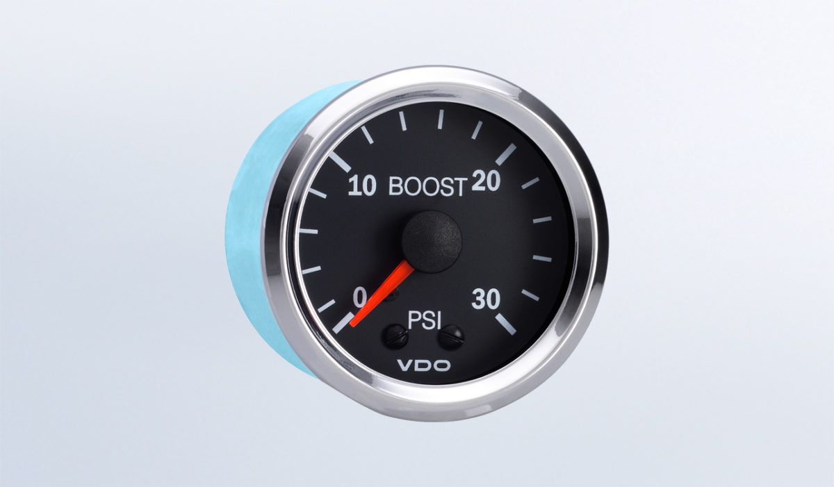 Psi Mechanical Boost Gauge With Tubing Kit And Metric Thread Adapters V Vdo Instruments