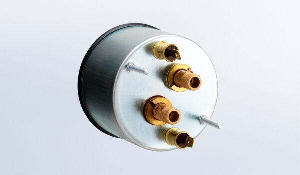 150 PSI  3 1/8" Mechanical Dual Air Pressure Gauge, 12V - Image 2