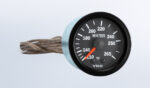 265°F Mechanical Water Temperature Gauge wit 72" Capillary, 12V