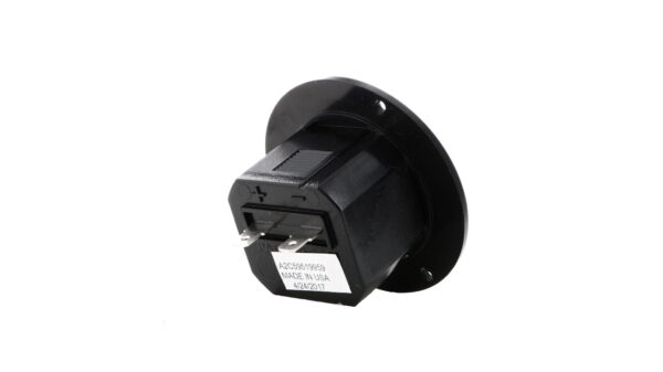 3 Hole Flange Hourmeter, 10K Hours, Non Illuminated, 120VAC - Image 2