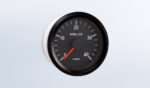 4,000 RPM 2 1/16" (52mm) Tachometer, 12V, 400-1300Hz Alternator Signal