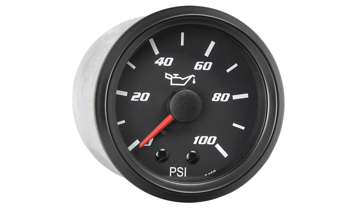 Mechanical oil pressure gauge VDO Instruments