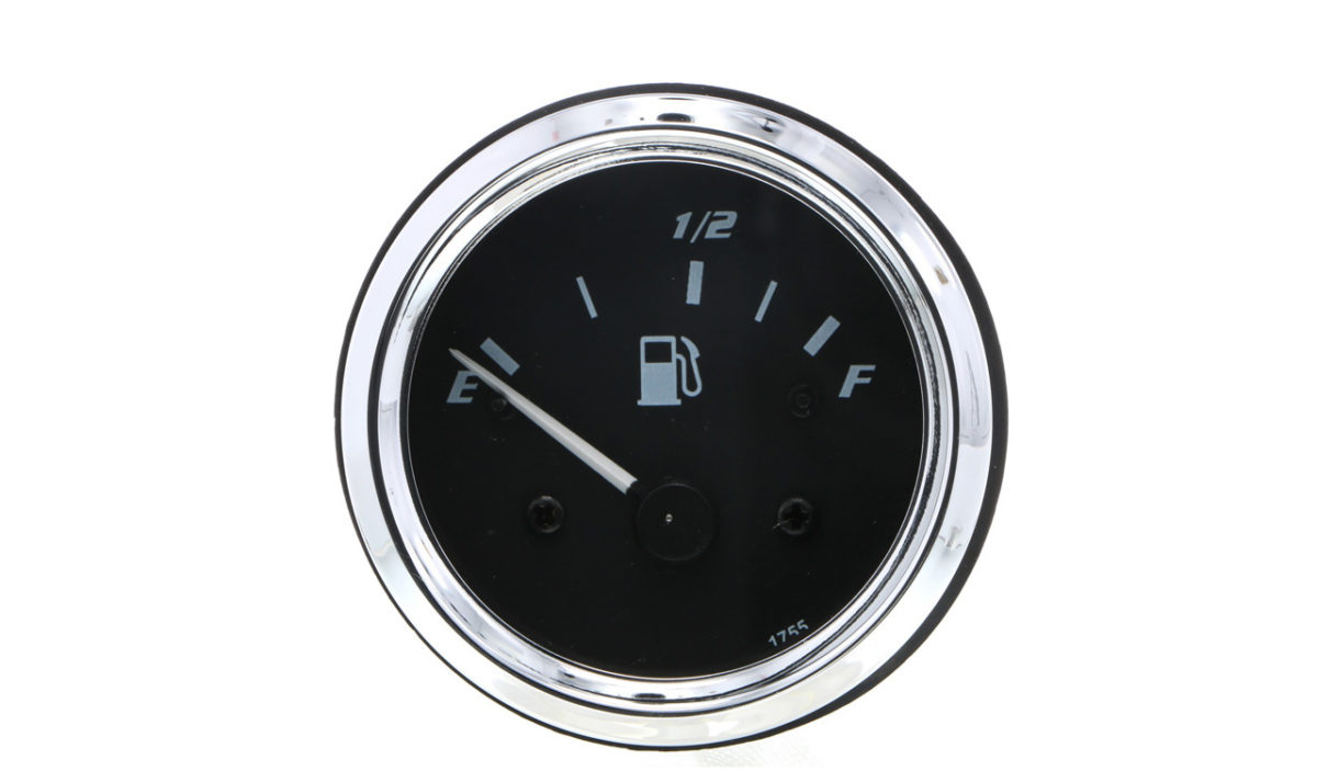 Fuel gauge for universal 2433 ohm fuel senders VDO Instruments