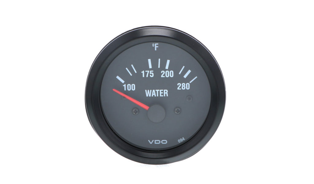 VDO ProCockpit 280F Electric Temperature Gauge - VDO Instruments