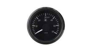 2 1/16in (52mm) 60psi turbo pressure gauge.